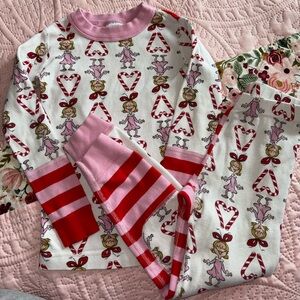 Hanna Andersson size 5 Cindy Lou Pajamas